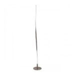 Alimos Tall Twist Floor Lamp In Satin Nickel