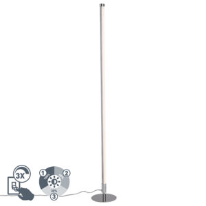 Modern floor lamp LED chrome - Line-up