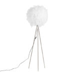 Romantic floor lamp white - Feather