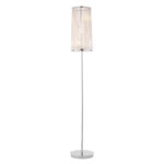 Sophia 3 Lights Clear Crystal Floor Lamp In Chrome