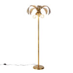 Vintage Floor Lamp 2 Gold - Botanica