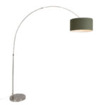 Arc lamp steel moss green shade 50/50/25 - XXL