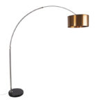 Arc Lamp Steel Shade Copper 50 cm - XXL