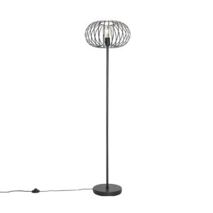 Design floor lamp black - Johanna