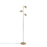 Modern floor lamp bronze 3-light - Jeana