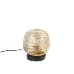 Design table lamp gold 20 cm - Sarella