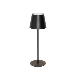 Table Lamp Black Incl. Dimmable and Rechargeable LED IP54 - Murdock