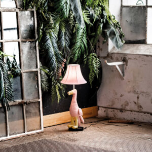 Children's Table Lamp Flamingo Pink - Mingo