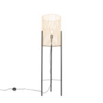 Scandinavian floor lamp bamboo - Natasja